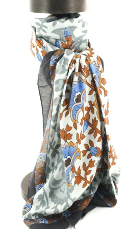 SCARF ARCHY FLEURS