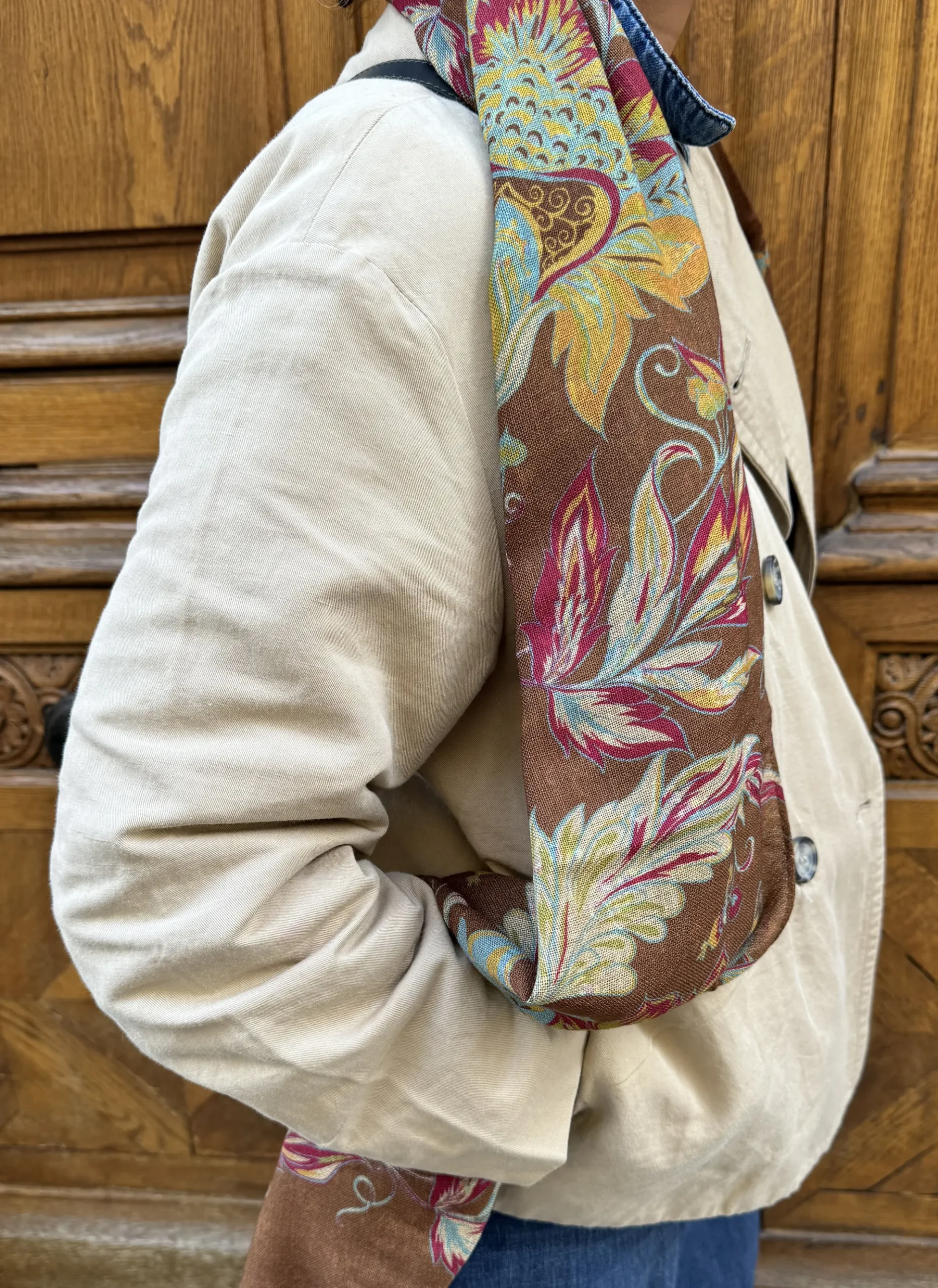 SCARF PARSIFAL FLEURS
